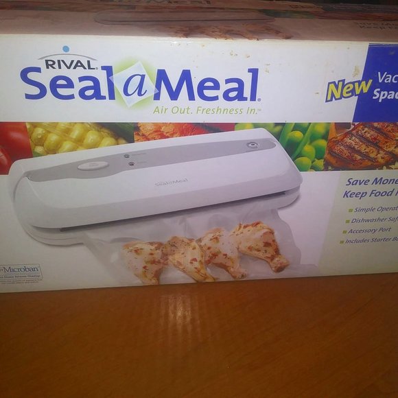 Rival Kitchen Rival Seal A Mealvs6 Vacuum Sealer Perfect Condition